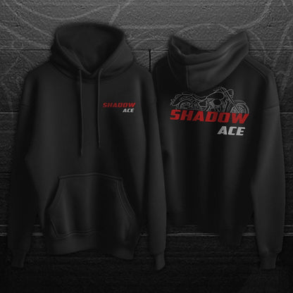Honda VT750 Shadow | DC | eC | RS & T Inspired Hoodie - Motorcycle Sweatshirt for Riders