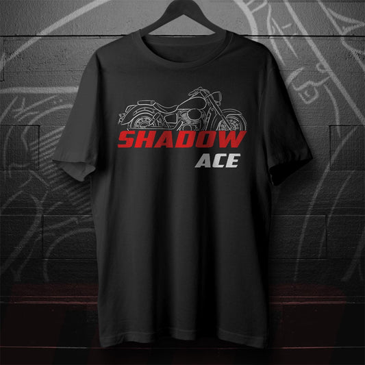 Honda VT750 Shadow | DC | eC | RS & T Inspired T-Shirt - Motorcycle Tee Shirt for Riders