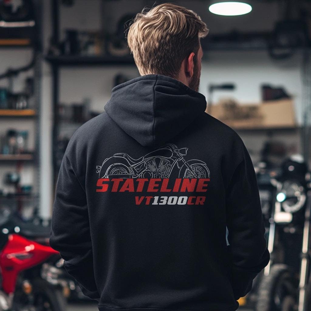 Honda VT1300 Inspired Hoodie - Motorcycle Sweatshirt for Riders
