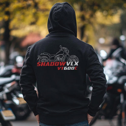 Honda VT600 Inspired Hoodie - Motorcycle Sweatshirt for Riders