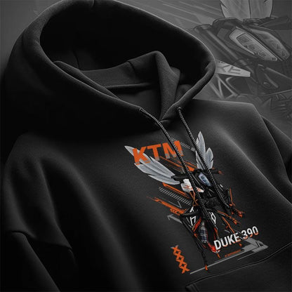 KTM Duke 390 Inspired Hoodie - Motorcycle Sweatshirt