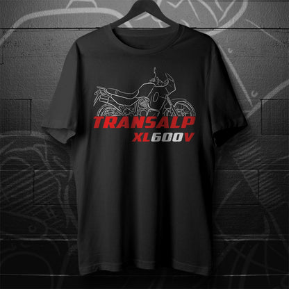 Honda XL600V Transalp Inspired T-Shirt - Motorcycle Tee Shirt for Riders
