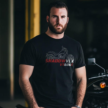 Honda VT600 Inspired T-Shirt - Motorcycle Tee Shirt for Riders
