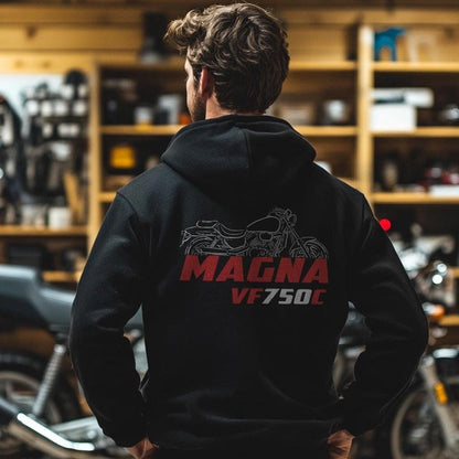 Honda VF750 Inspired Hoodie - Motorcycle Sweatshirt for Riders