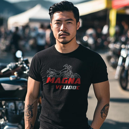 Honda VF1100 Inspired T-Shirt - Motorcycle Tee Shirt for Riders