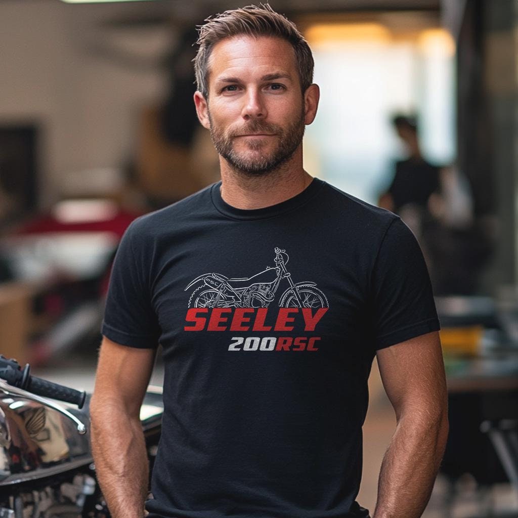 Honda Seeley 200RSC Inspired T-Shirt - Motorcycle Tee Shirt