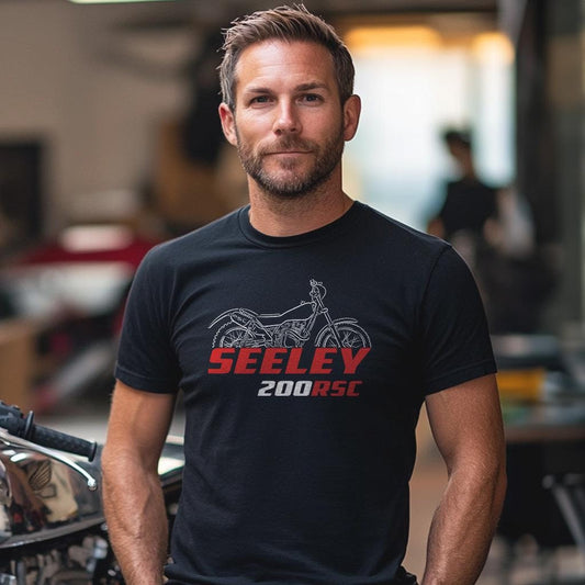 Honda Seeley 200RSC Inspired T-Shirt - Motorcycle Tee Shirt