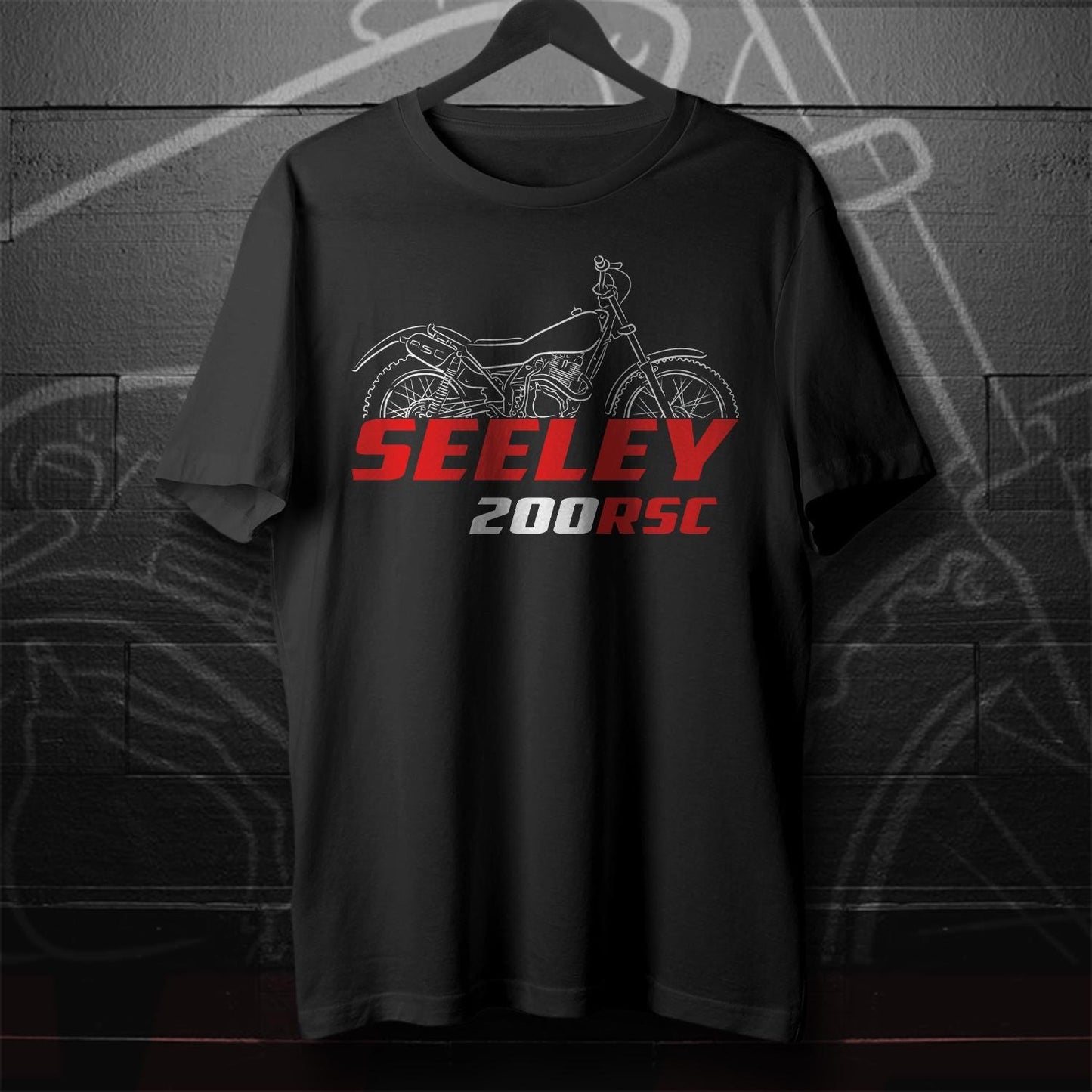 Honda Seeley 200RSC Inspired T-Shirt - Motorcycle Tee Shirt