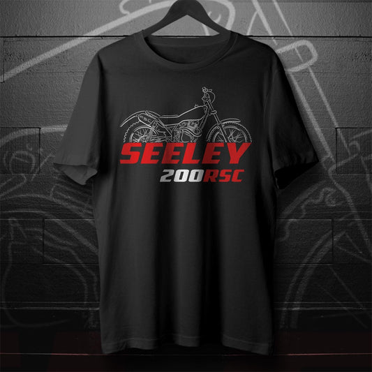 Honda Seeley 200RSC Inspired T-Shirt - Motorcycle Tee Shirt