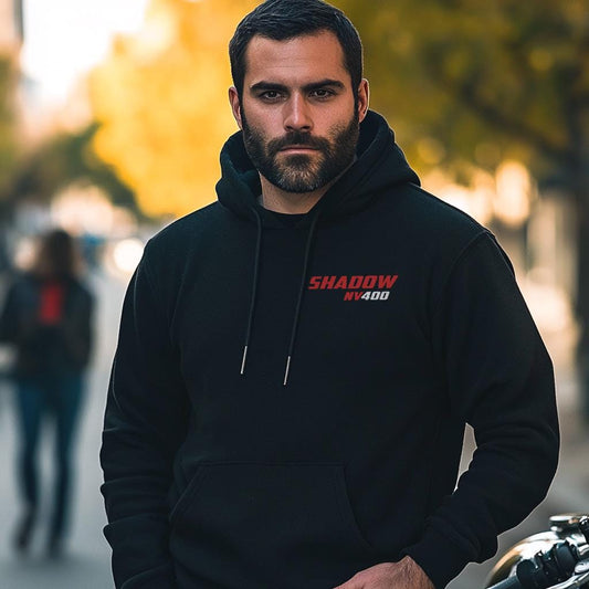 Honda Shadow NV400 Inspired Hoodie - Motorcycle Sweatshirt for Riders