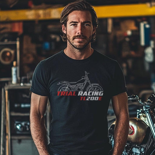 Honda TL 200E 1979 - 1982 Inspired T-Shirt - Motorcycle Tee Shirt