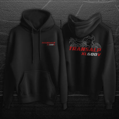 Honda XL600V Transalp Inspired Hoodie - Motorcycle Sweatshirt for Riders