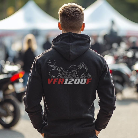 Honda VFR1200F Inspired Hoodie - Motorcycle Sweatshirt for Riders