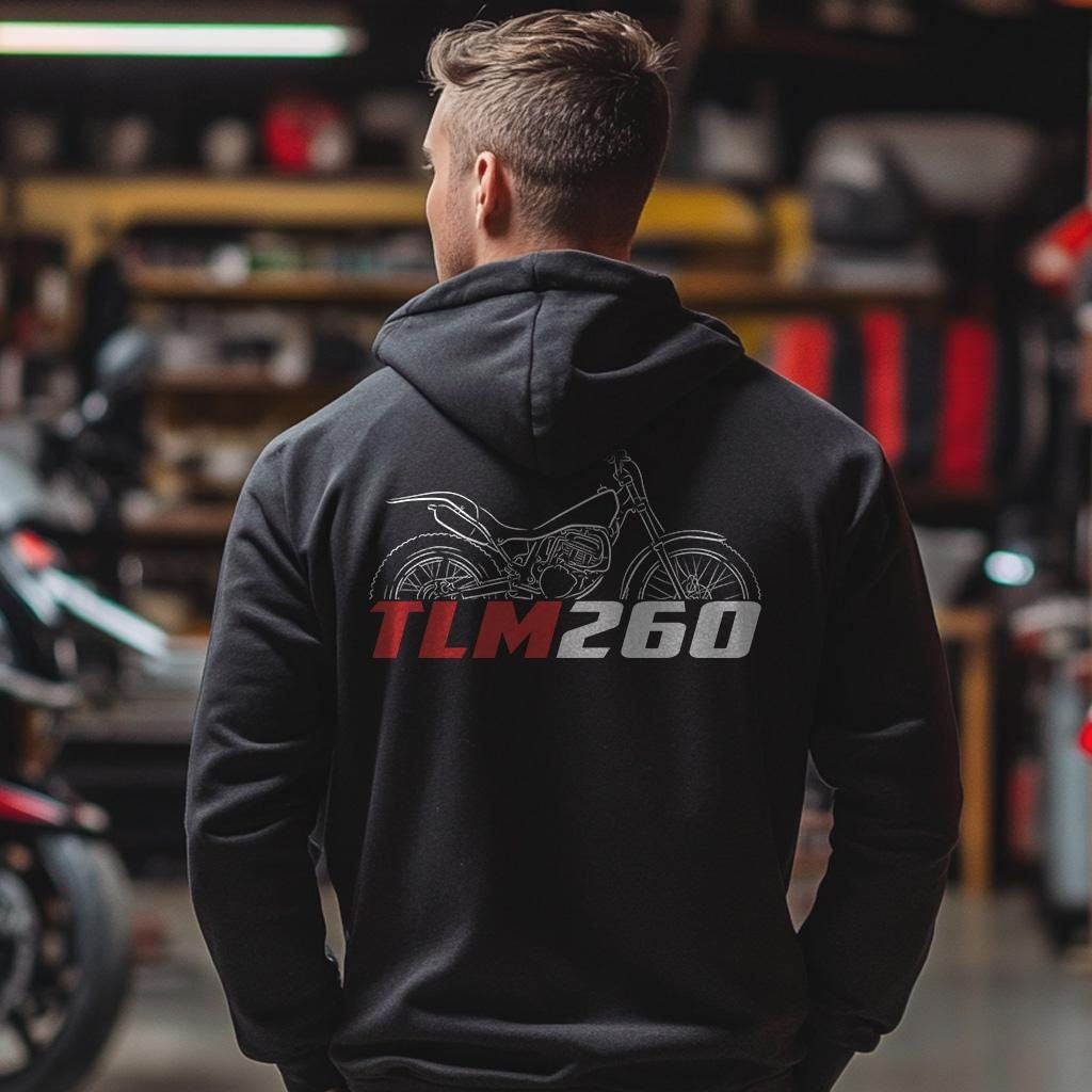 Honda TLM 260 Inspired Hoodie - Motorcycle Sweatshirt for Riders