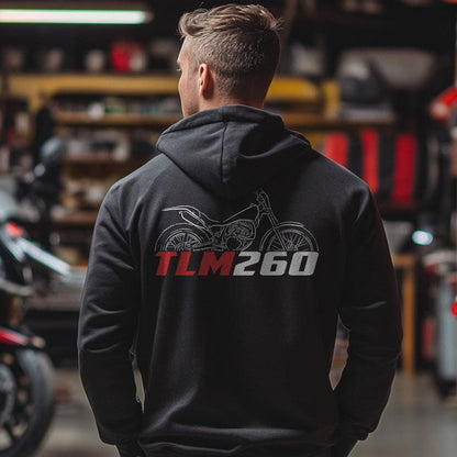 Honda TLM 260 Inspired Hoodie - Motorcycle Sweatshirt for Riders