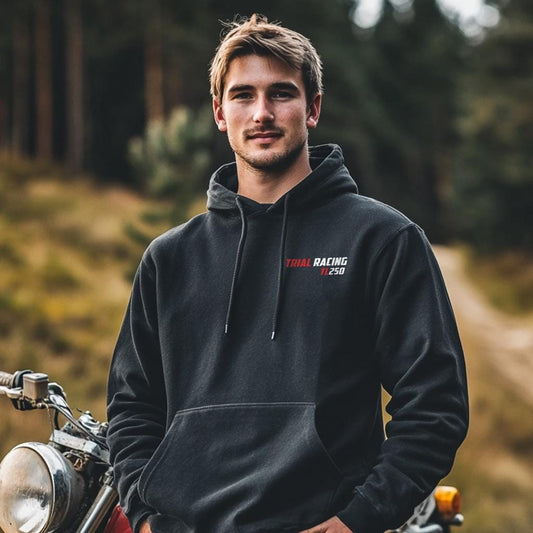 Honda TL 250 Trials 1975 - 1976 Inspired Hoodie - Motorcycle Sweatshirt for Riders