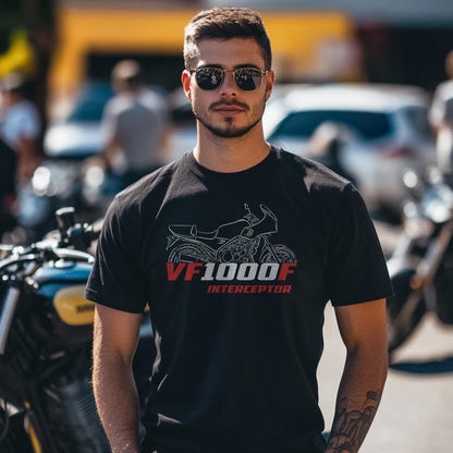 Honda VF1000 Inspired T-Shirt - Motorcycle Tee Shirt for Riders