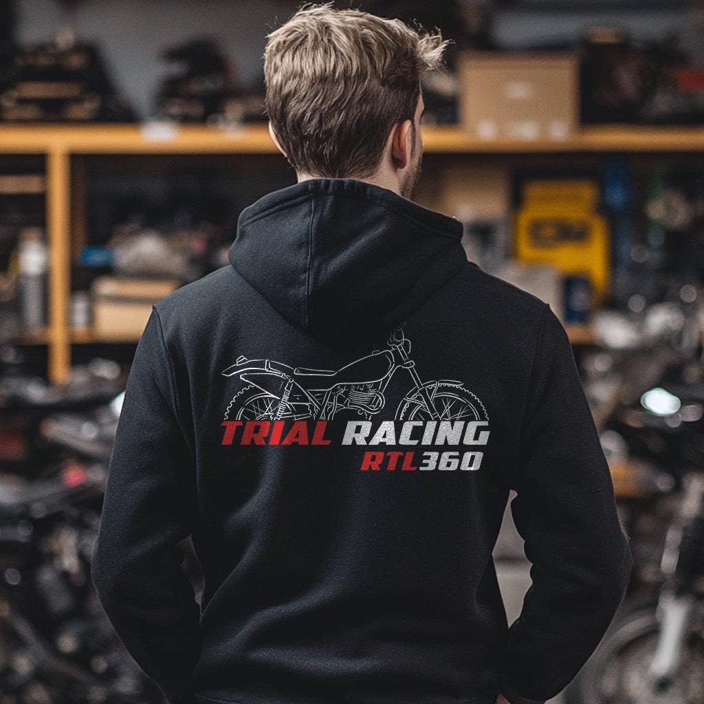 Honda RTL 360 1979 - 1984 Inspired Hoodie - Motorcycle Sweatshirt for Riders