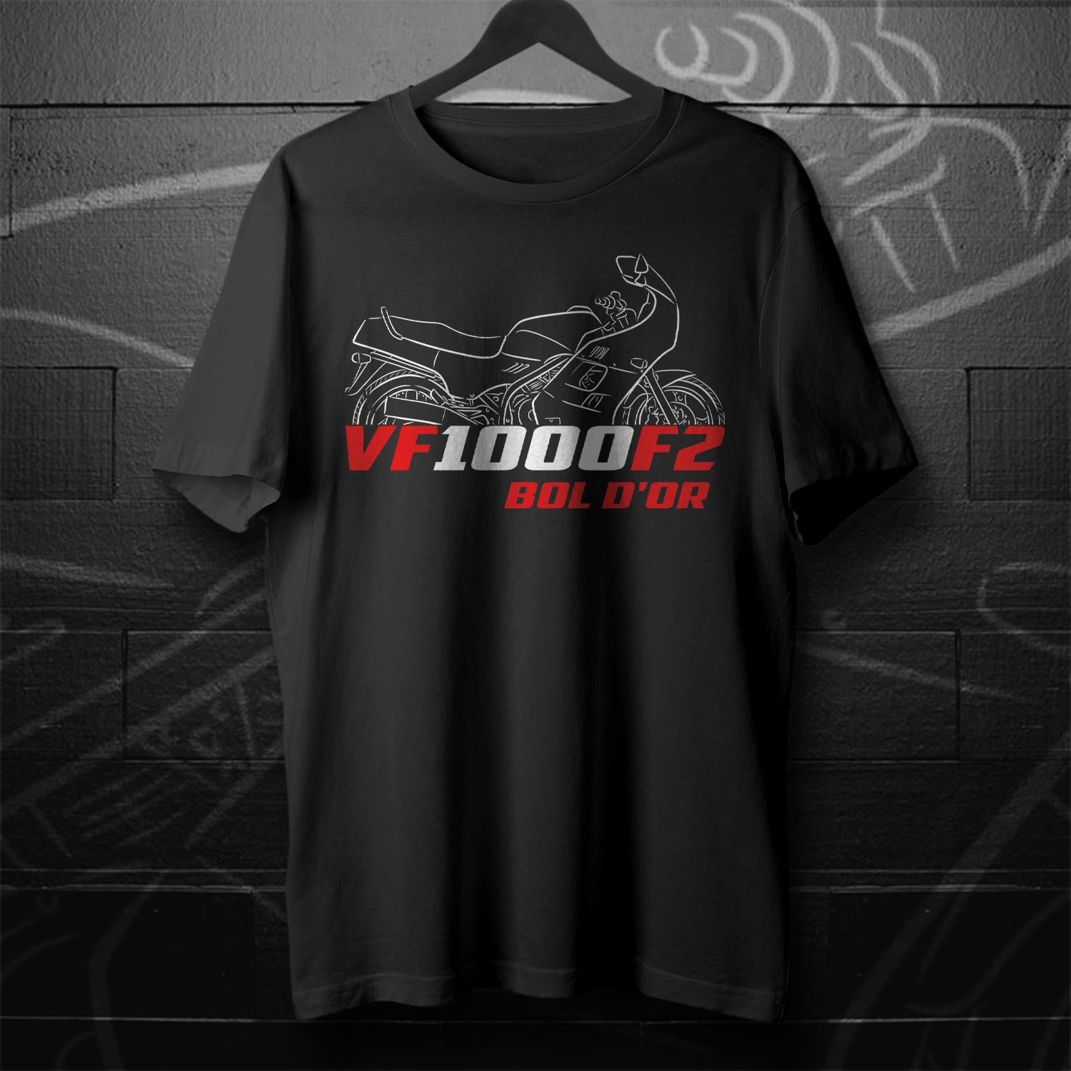 Honda VF1000 Inspired T-Shirt - Motorcycle Tee Shirt for Riders