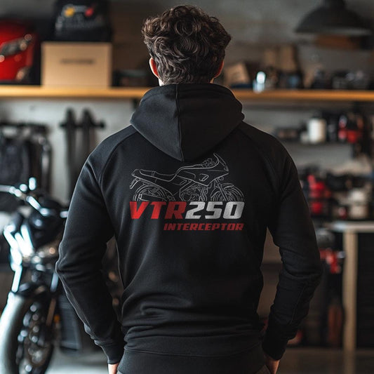 Honda VTR 250 Inspired Hoodie - Motorcycle Sweatshirt for Riders