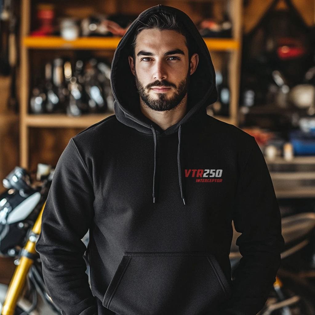 Honda VTR 250 Inspired Hoodie - Motorcycle Sweatshirt for Riders