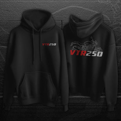 Honda VTR 250 Inspired Hoodie - Motorcycle Sweatshirt for Riders
