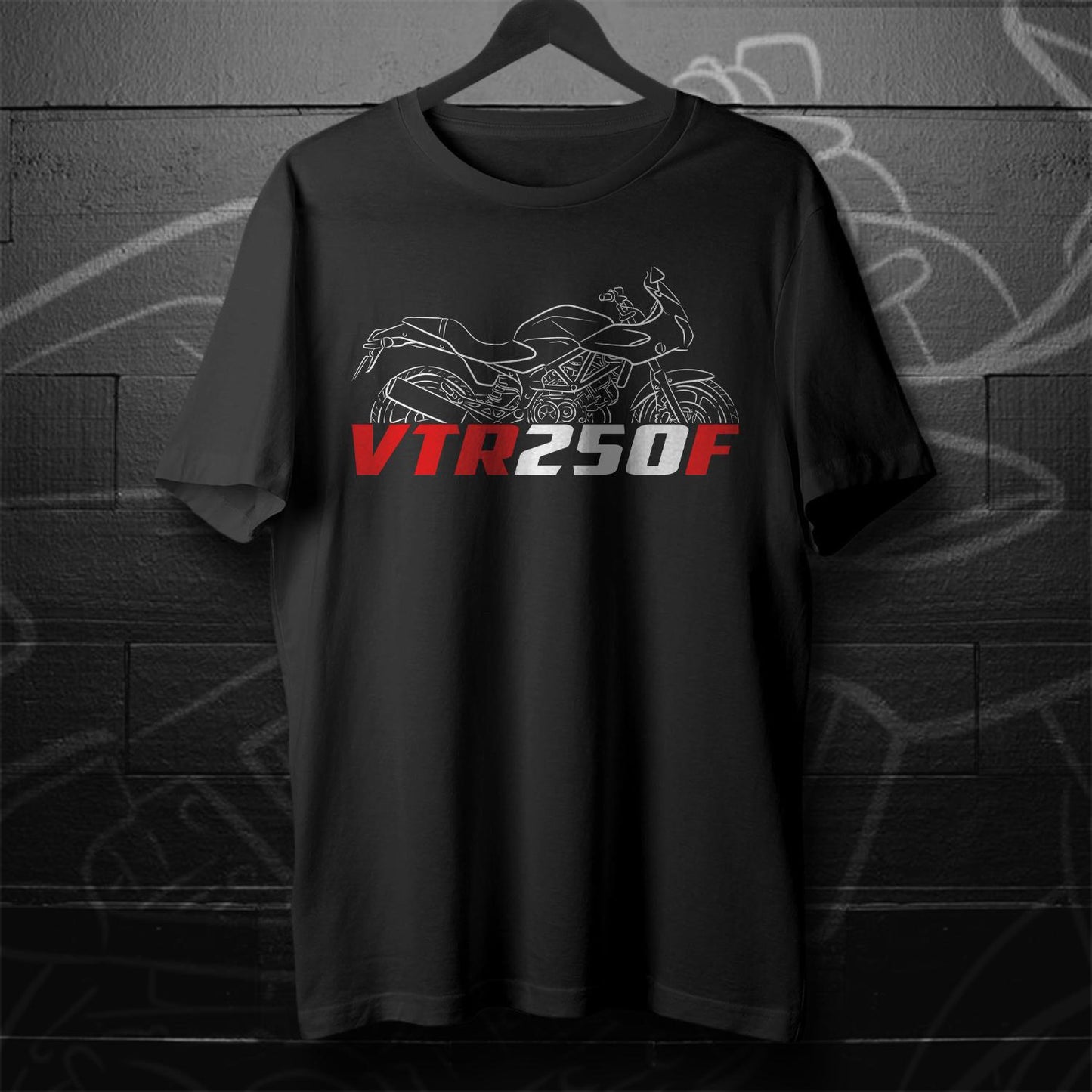 Honda VTR 250 Inspired T-Shirt - Motorcycle Tee Shirt for Riders