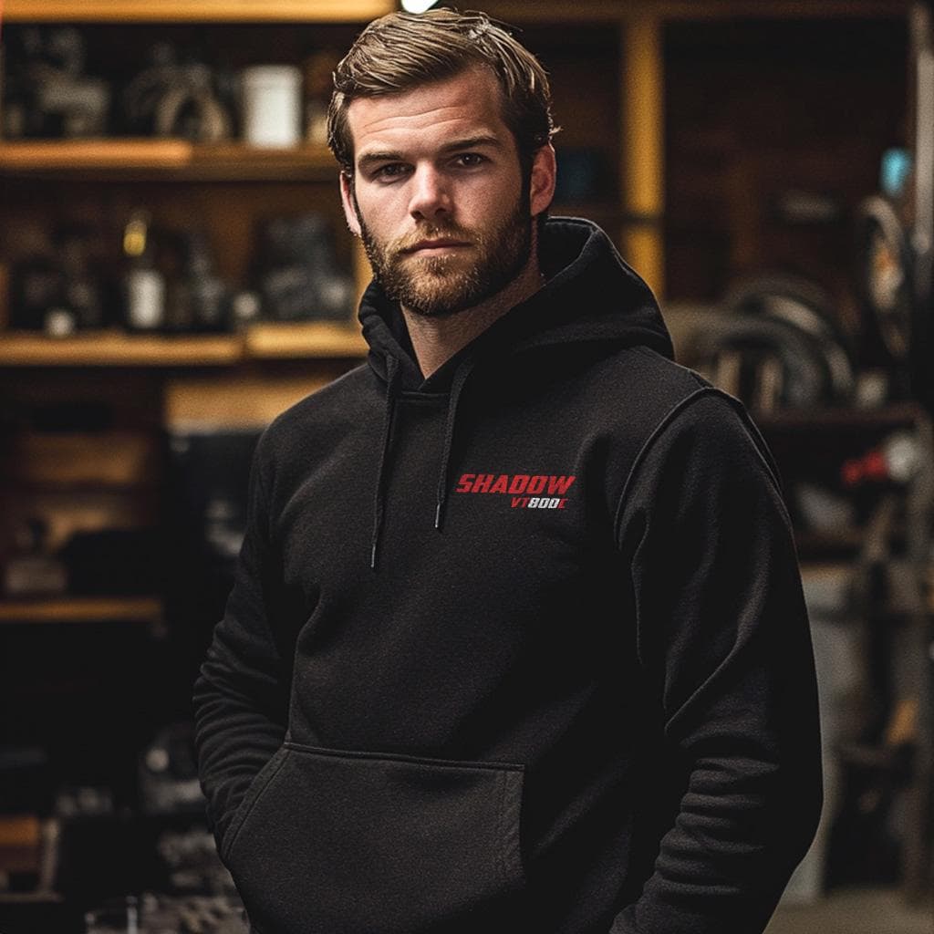 Honda VT800C Shadow 1988 Inspired Hoodie - Motorcycle Sweatshirt for Riders