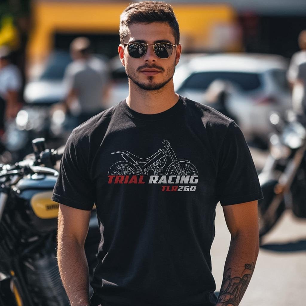 Honda TLR 260 Inspired T-Shirt - Motorcycle Tee Shirt
