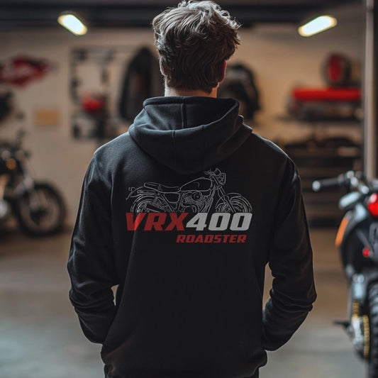 Honda VRX400 Roadster Inspired Hoodie - Motorcycle Sweatshirt for Riders