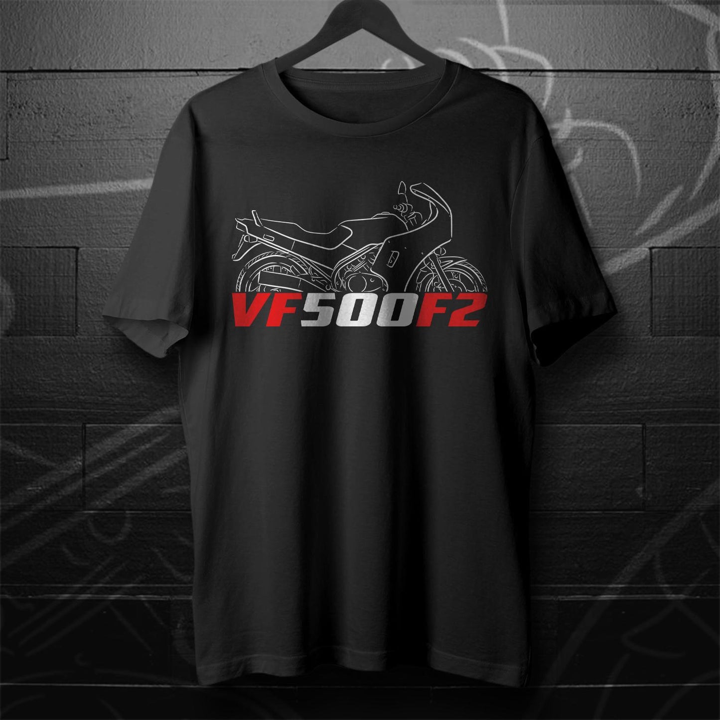 Honda VF500F2 Inspired T-Shirt - Motorcycle Tee Shirt