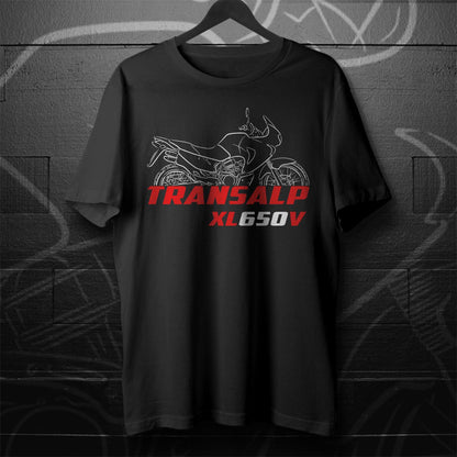 Honda XL650V Transalp Inspired T-Shirt - Motorcycle Tee Shirt