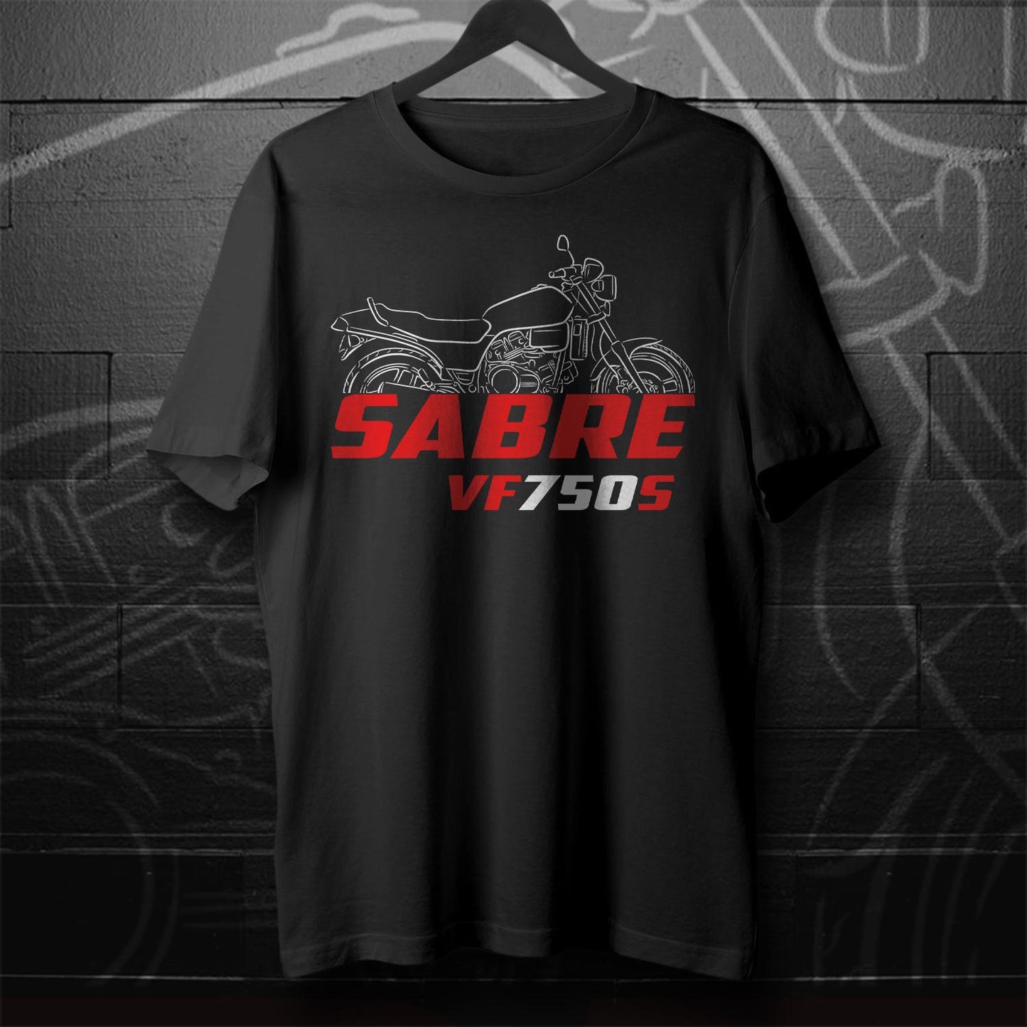Honda VF 750S Sabre V45 Inspired T-Shirt - Motorcycle Tee Shirt