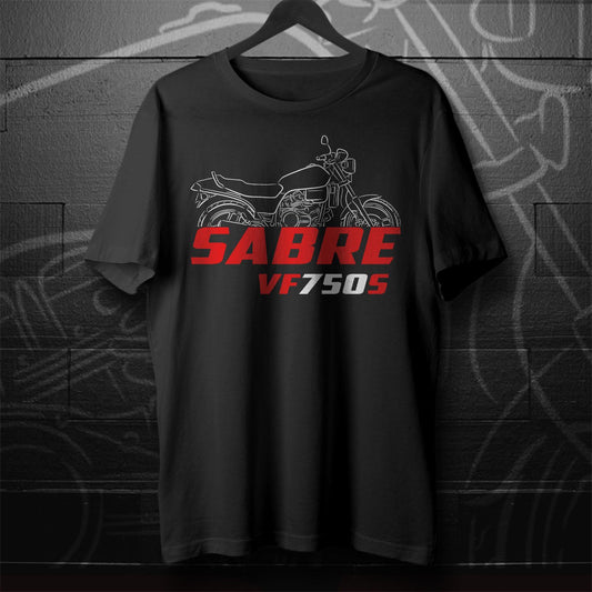 Honda VF 750S Sabre V45 Inspired T-Shirt - Motorcycle Tee Shirt