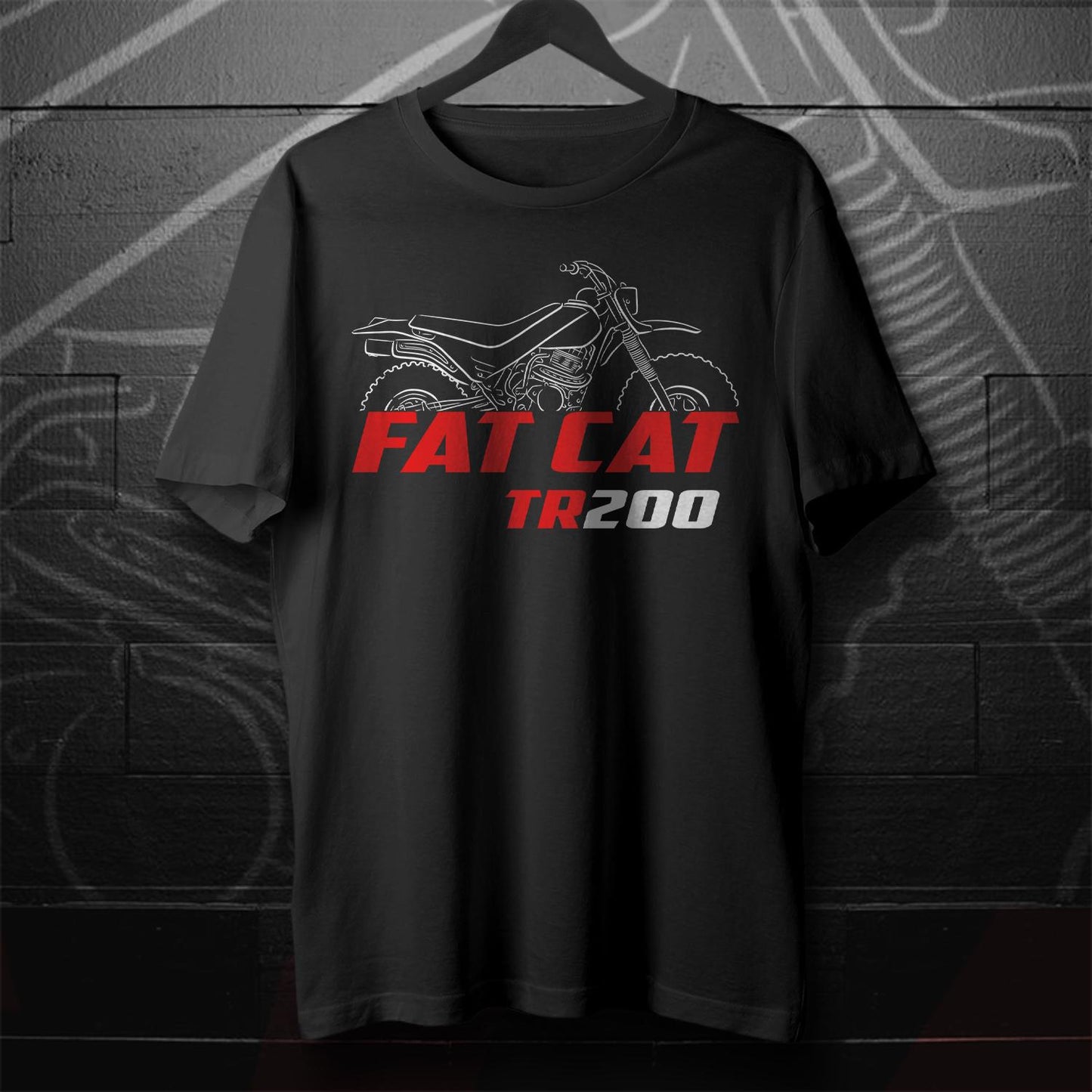 Honda TR200 1986 - 1987 Inspired T-Shirt - Motorcycle Tee Shirt