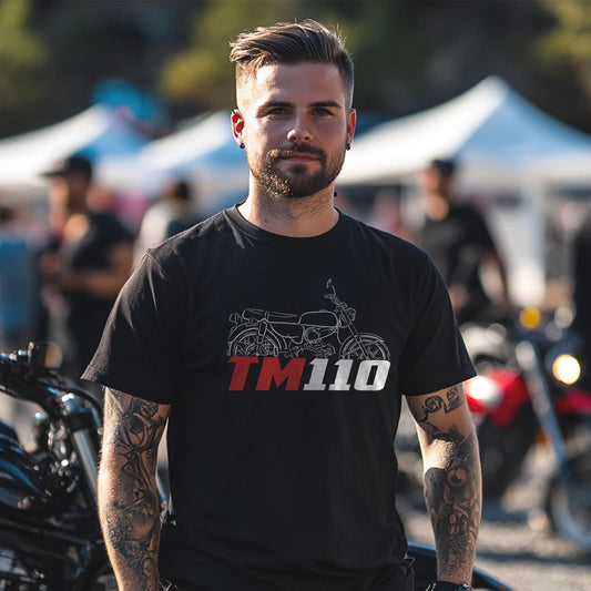 Honda TM 110 1976 - 1987 Inspired T-Shirt - Motorcycle Tee Shirt