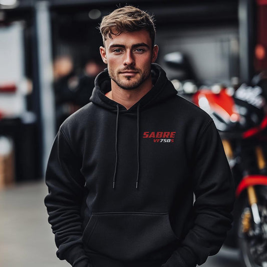 Honda VF 750S Sabre V45 Inspired Hoodie - Motorcycle Sweatshirt for Riders