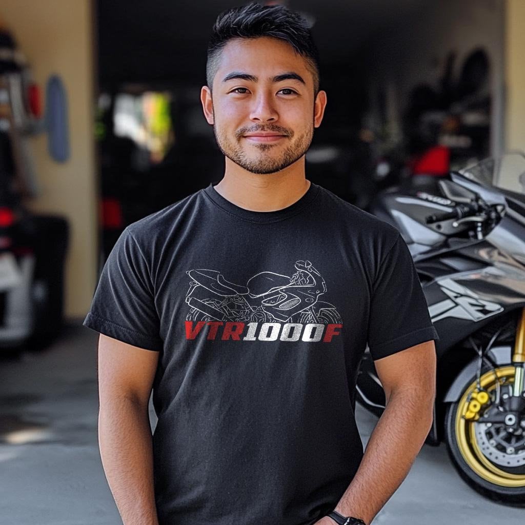Honda VTR1000F Inspired T-Shirt - Motorcycle Tee Shirt