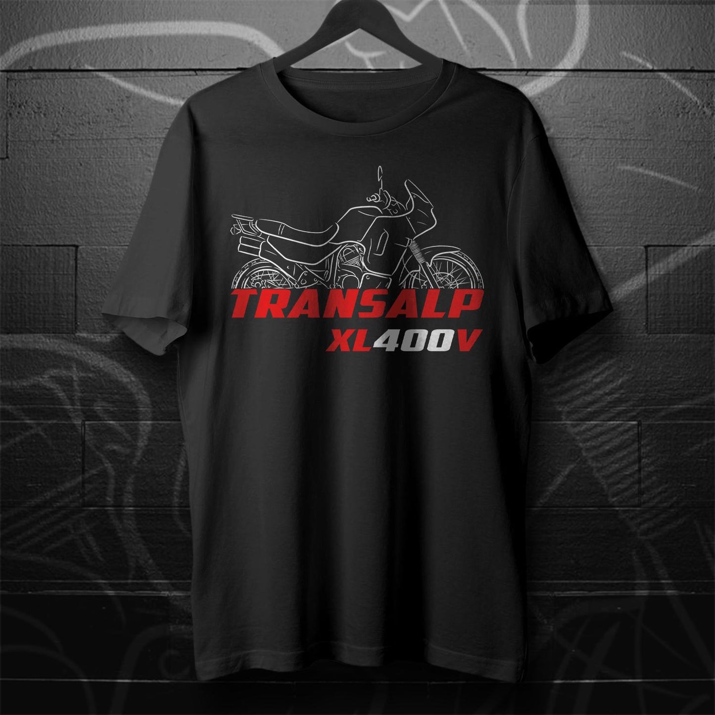 Honda XL400V Transalp Inspired T-Shirt - Motorcycle Tee Shirt