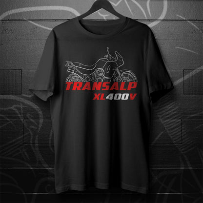 Honda XL400V Transalp Inspired T-Shirt - Motorcycle Tee Shirt