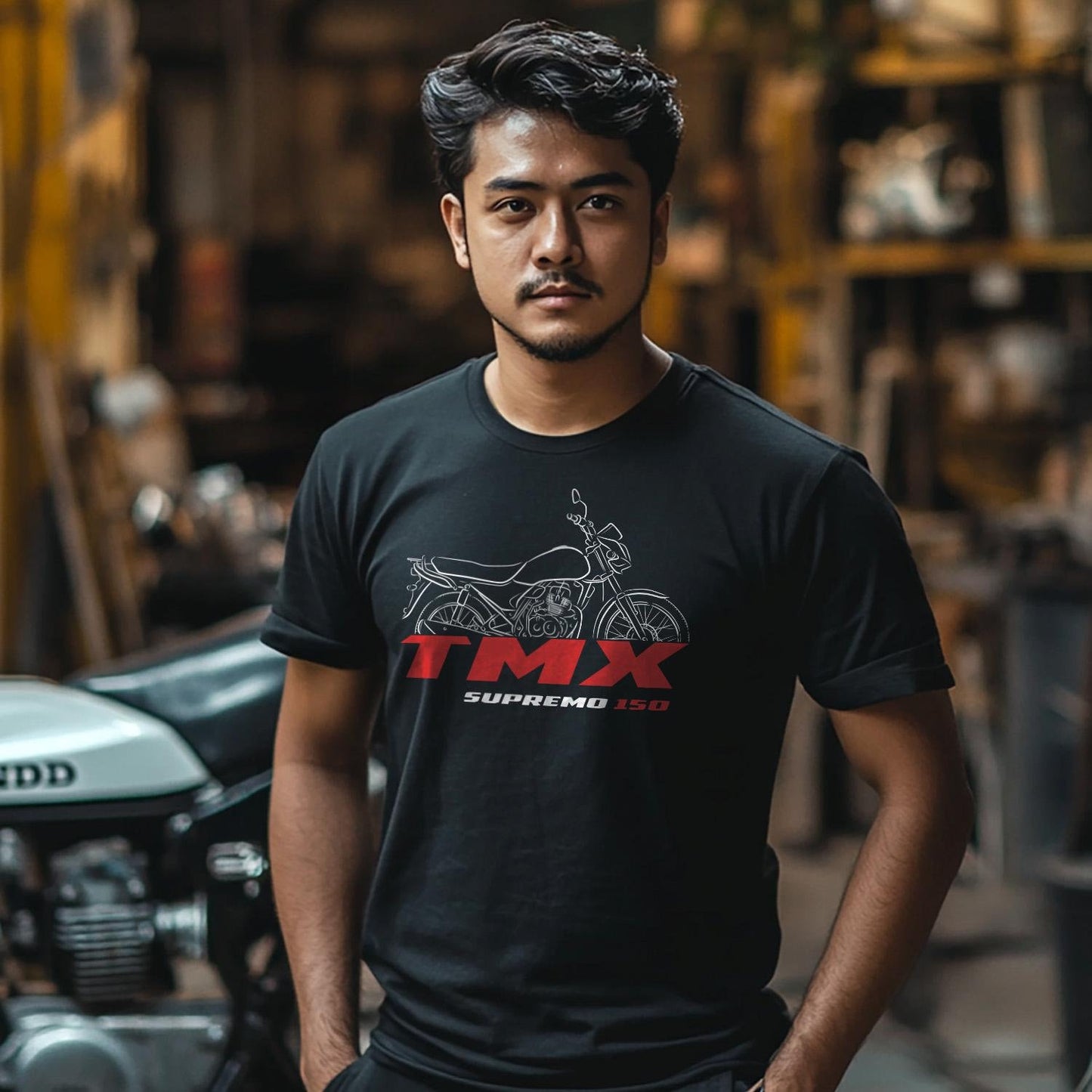Honda TMX Supremo 150 Inspired T-Shirt - Motorcycle Tee Shirt