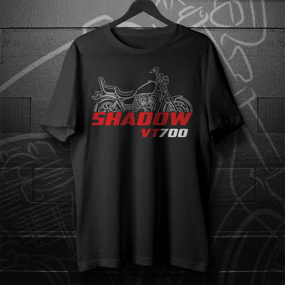 Honda VT700 Shadow 1984 - 1987 Inspired T-Shirt - Motorcycle Tee Shirt