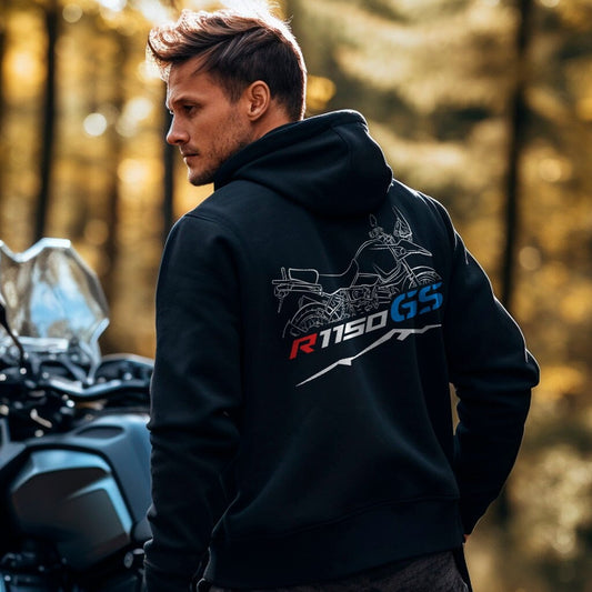 BMW R1150 Hoodie - Motorcycle Sweatshirt for Motorrad Riders