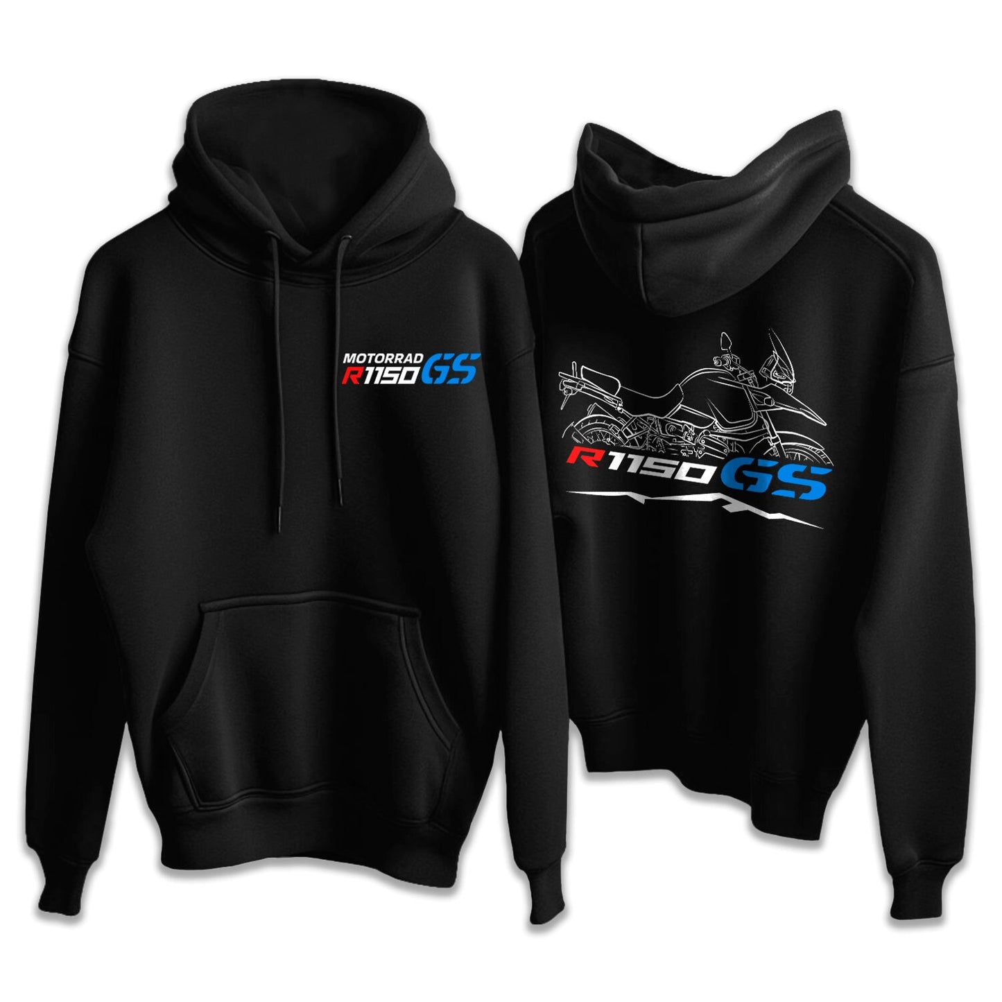 BMW R1150 Hoodie - Motorcycle Sweatshirt for Motorrad Riders