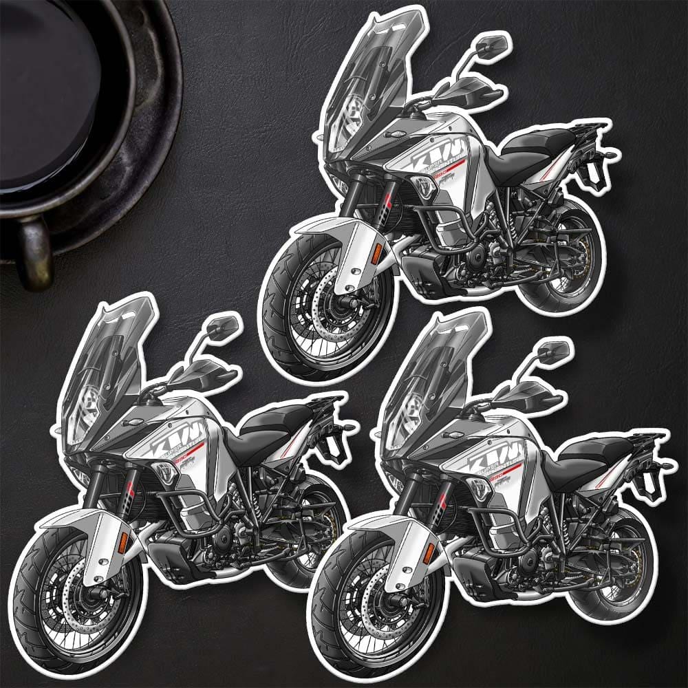 KTM 1290 Super Adventure 2015-20 Inspired Stickers - Set of 3 Motorcycle Decals