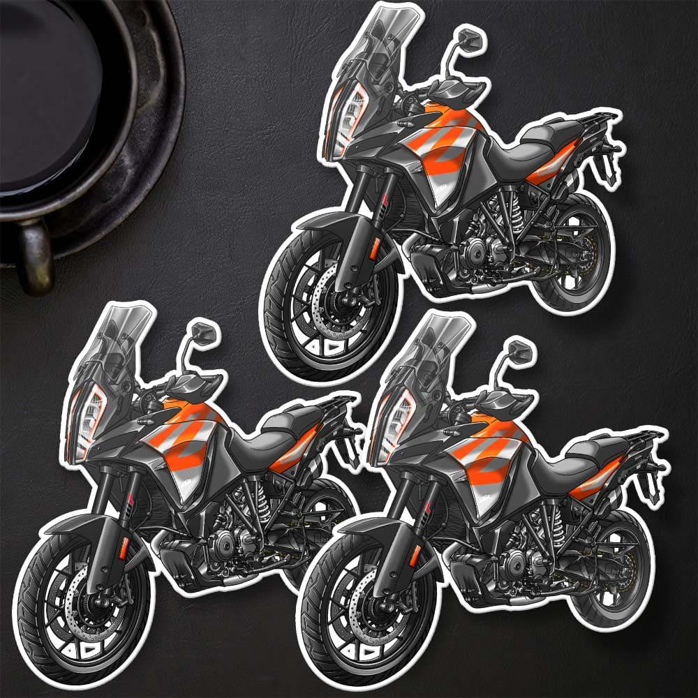 KTM 1290 Super Adventure 2015-20 Inspired Stickers - Set of 3 Motorcycle Decals