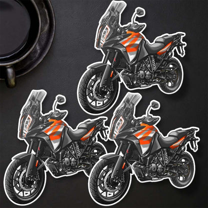KTM 1290 Super Adventure 2015-20 Inspired Stickers - Set of 3 Motorcycle Decals