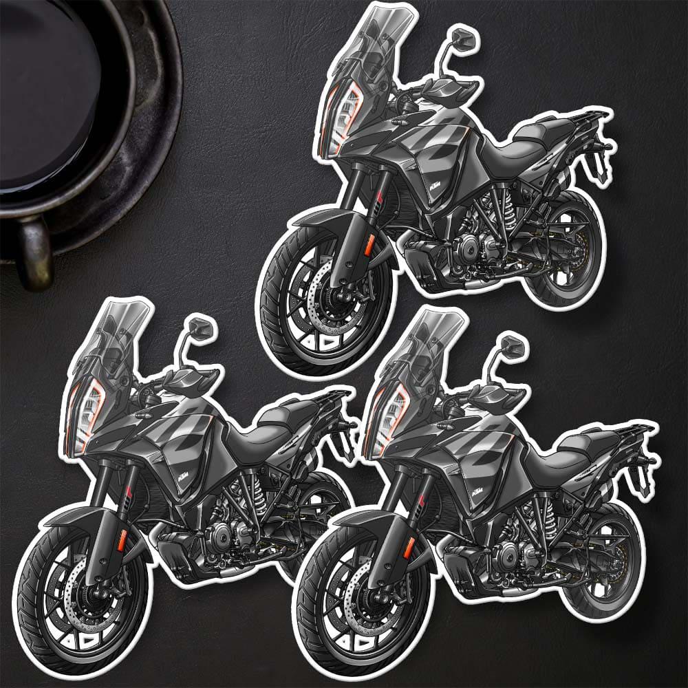 KTM 1290 Super Adventure 2015-20 Inspired Stickers - Set of 3 Motorcycle Decals