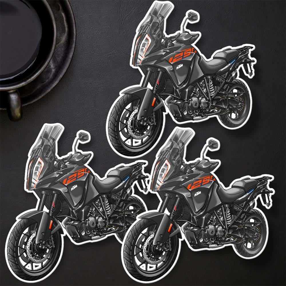 KTM 1290 Super Adventure 2015-20 Inspired Stickers - Set of 3 Motorcycle Decals