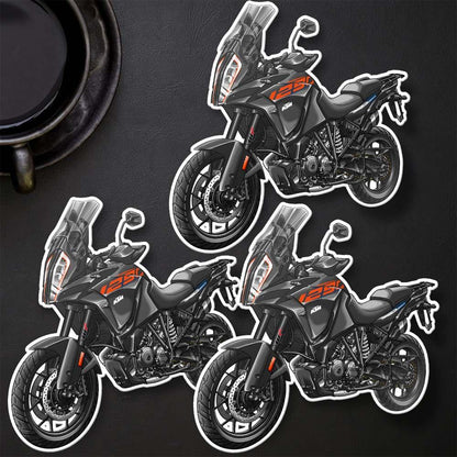 KTM 1290 Super Adventure 2015-20 Inspired Stickers - Set of 3 Motorcycle Decals